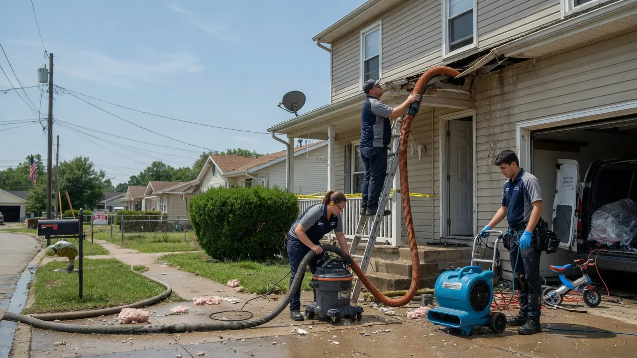 Water Damage Restoration in Freeman Spur, IL near me